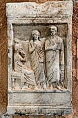 Hania - the Archaeological Museum, the Funerary Stele of Roman times found at  Gavdos, 1900 (1st c. BC - 4th c AD).